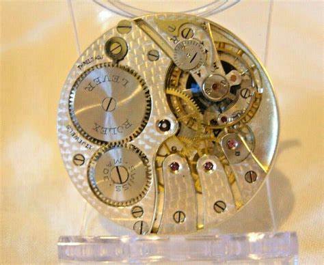 Rolex pocket watch movements